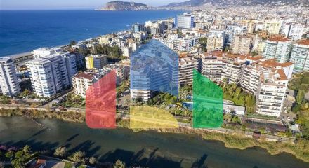 Светлая 2+1 квартира в развитом жилом комплексе в районе Тосмур