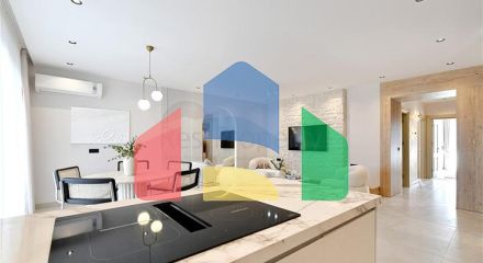 Стильная квартира 2+1 с продуманной планировкой в районе Тосмур