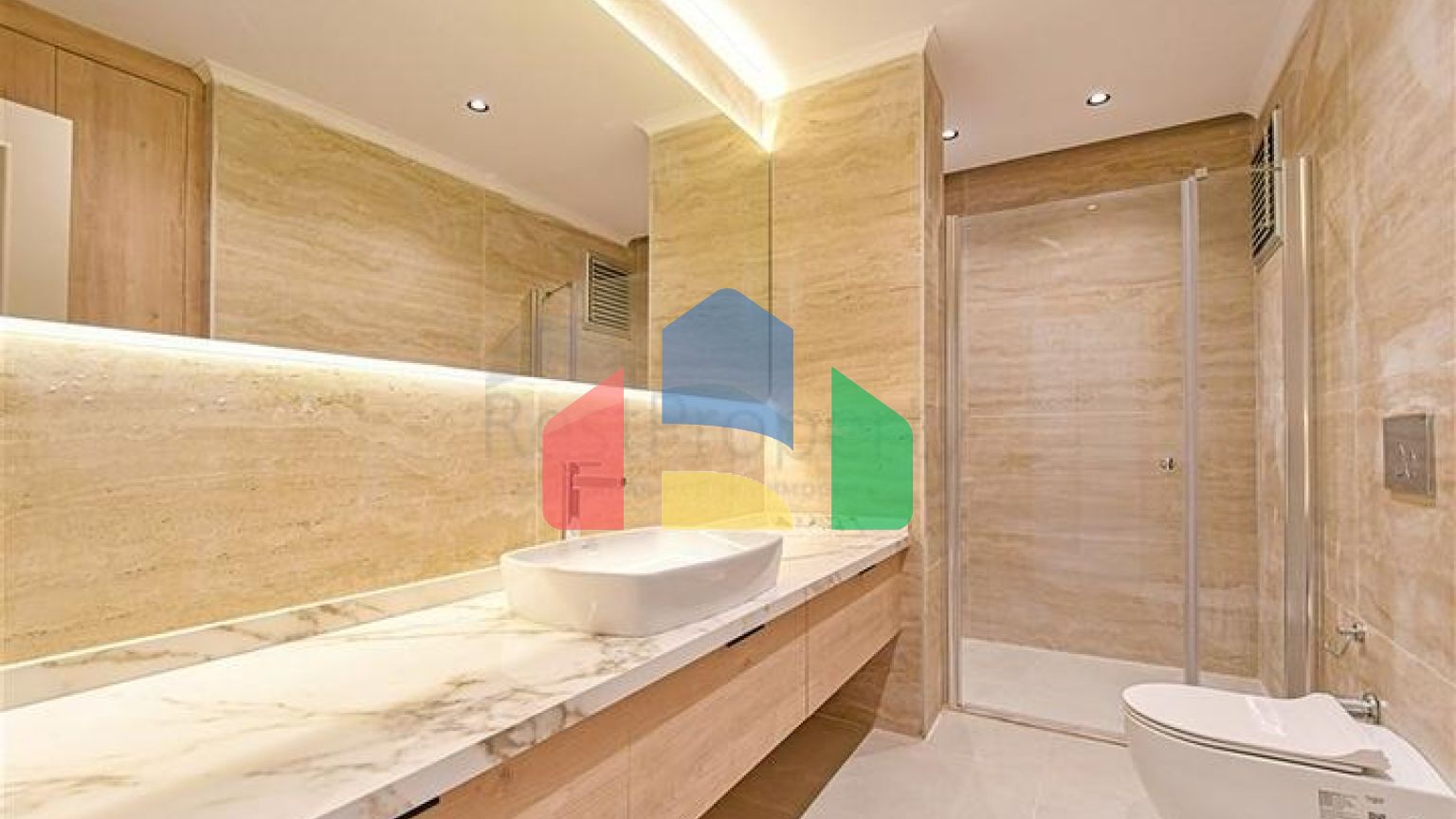 Стильная квартира 2+1 с продуманной планировкой в районе Тосмур