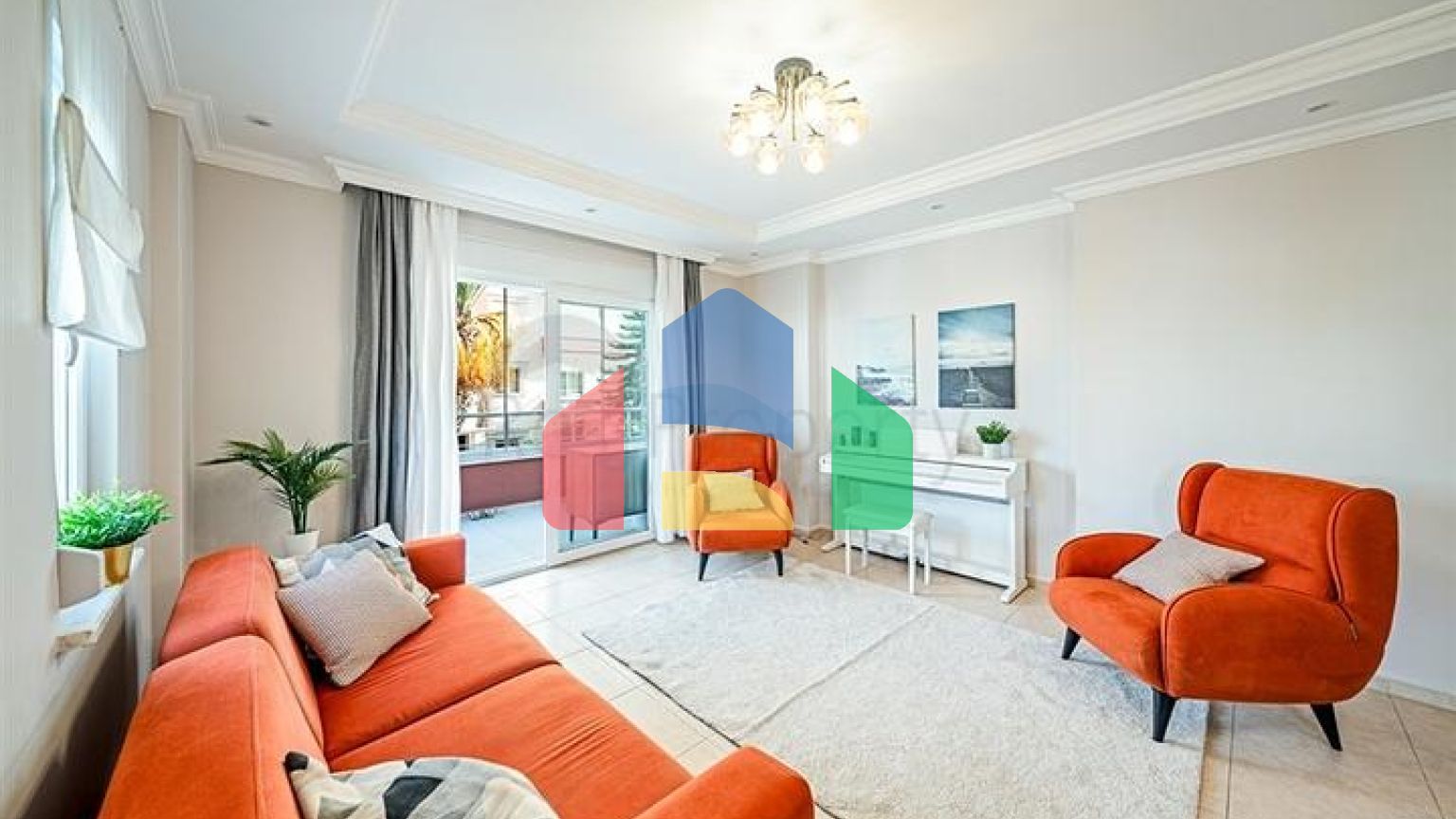 Затишна і повністю готова квартира 3 + 1 для комфортного життя