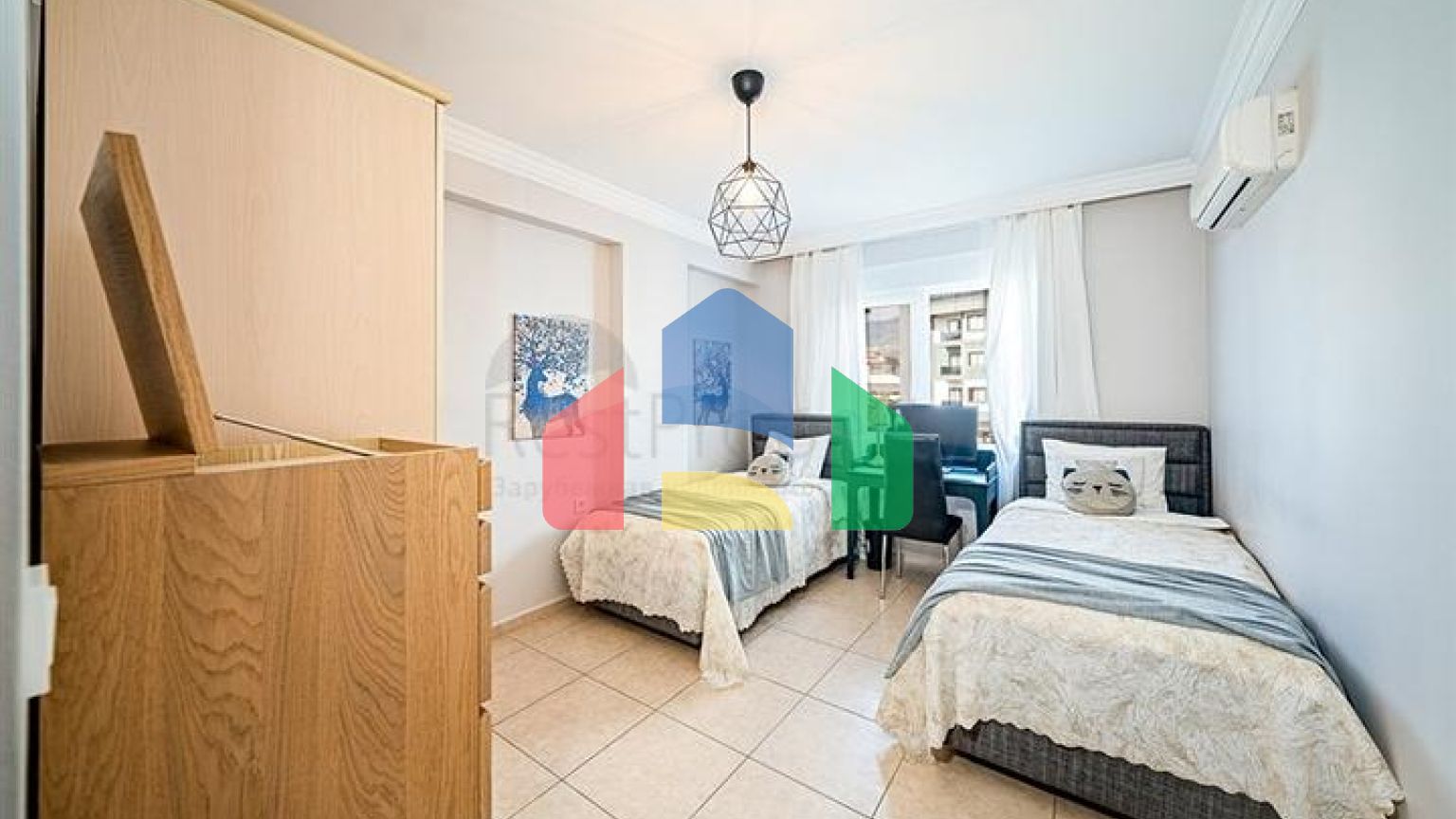 Затишна і повністю готова квартира 3 + 1 для комфортного життя