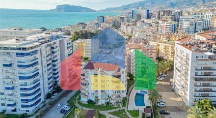 Светлая квартира 2+1 в шаге от моря в районе Тосмур