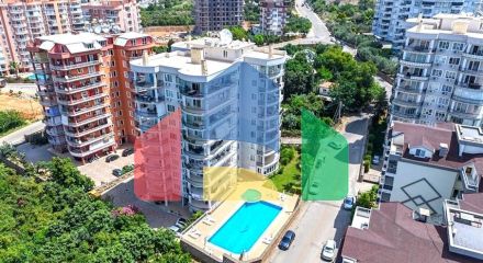 Уютная меблированная квартира 2+1 в жилом комплексе с бассейном