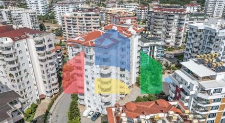 Просторная квартира 2+1 недалеко от моря в Тосмуре