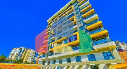 Новая квартира у моря планировкой 1+1 в районе Тосмур