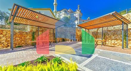 Новая квартира у моря планировкой 1+1 в районе Тосмур