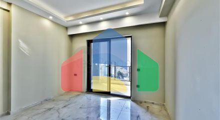 Новая квартира у моря планировкой 1+1 в районе Тосмур