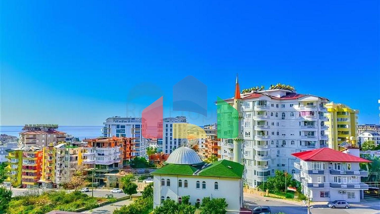 Новая квартира у моря планировкой 1+1 в районе Тосмур