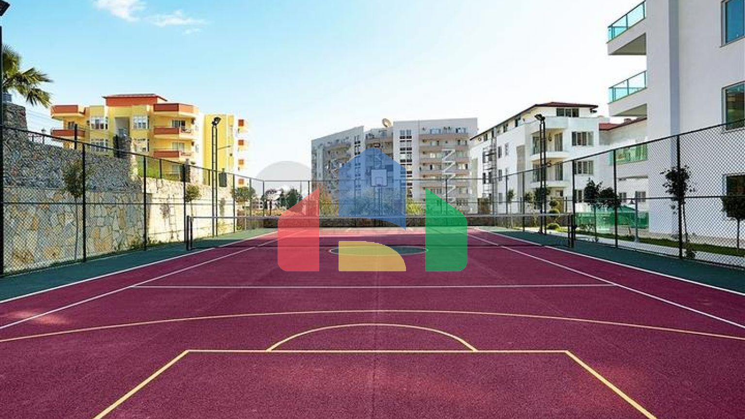 Уютная квартира 2+1 в современном жилом комплексе Тосмура