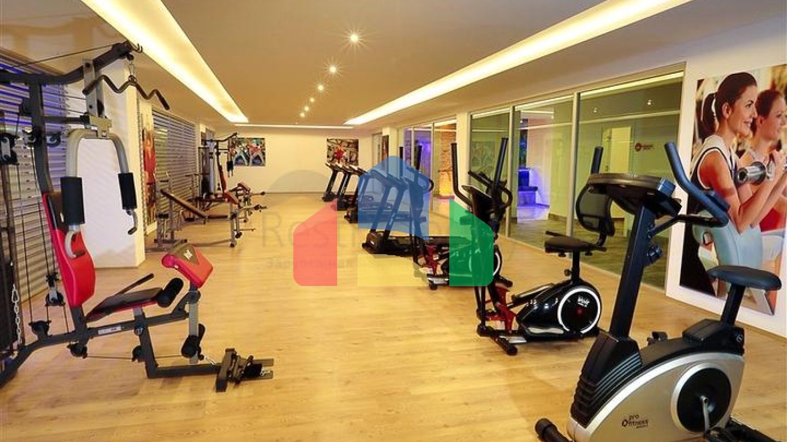 Уютная квартира 2+1 в современном жилом комплексе Тосмура