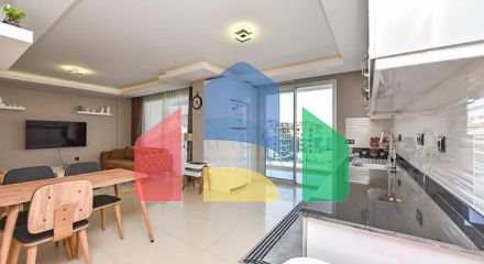 Меблированный пентхаус 2+1 всего в 200 метрах от моря Меблированный пентхаус 2+1 всего в 200 метрах от моря