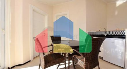 4+1 duplex penthouse in Kestel area, just 20 m from the sea