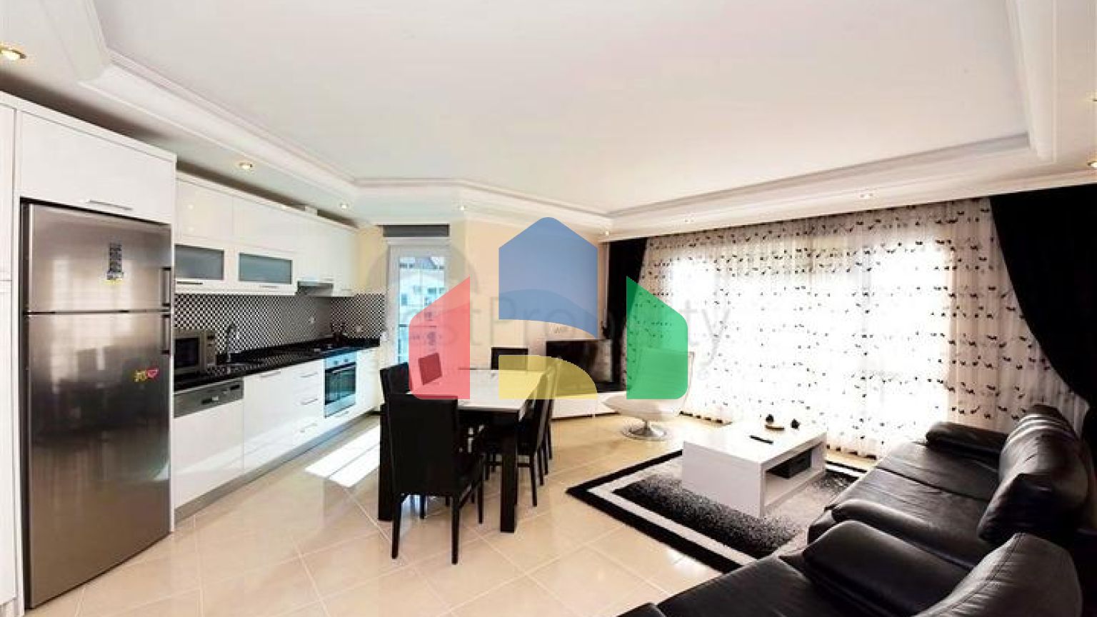 Пентхаус-дуплекс 4+1 в районе Кестель всего в 20 м от моря