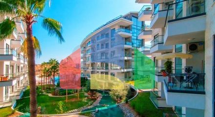 Трикімнатна квартира з дизайнерськими меблями в районі Кестель Трикімнатна квартира з дизайнерськими меблями в районі Кестель