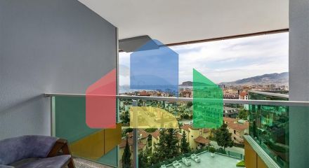 Роскошный пентхаус с видом на море и крепость от собственника