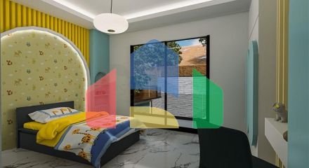A unique project of a 5+1 villa in the Kestel area