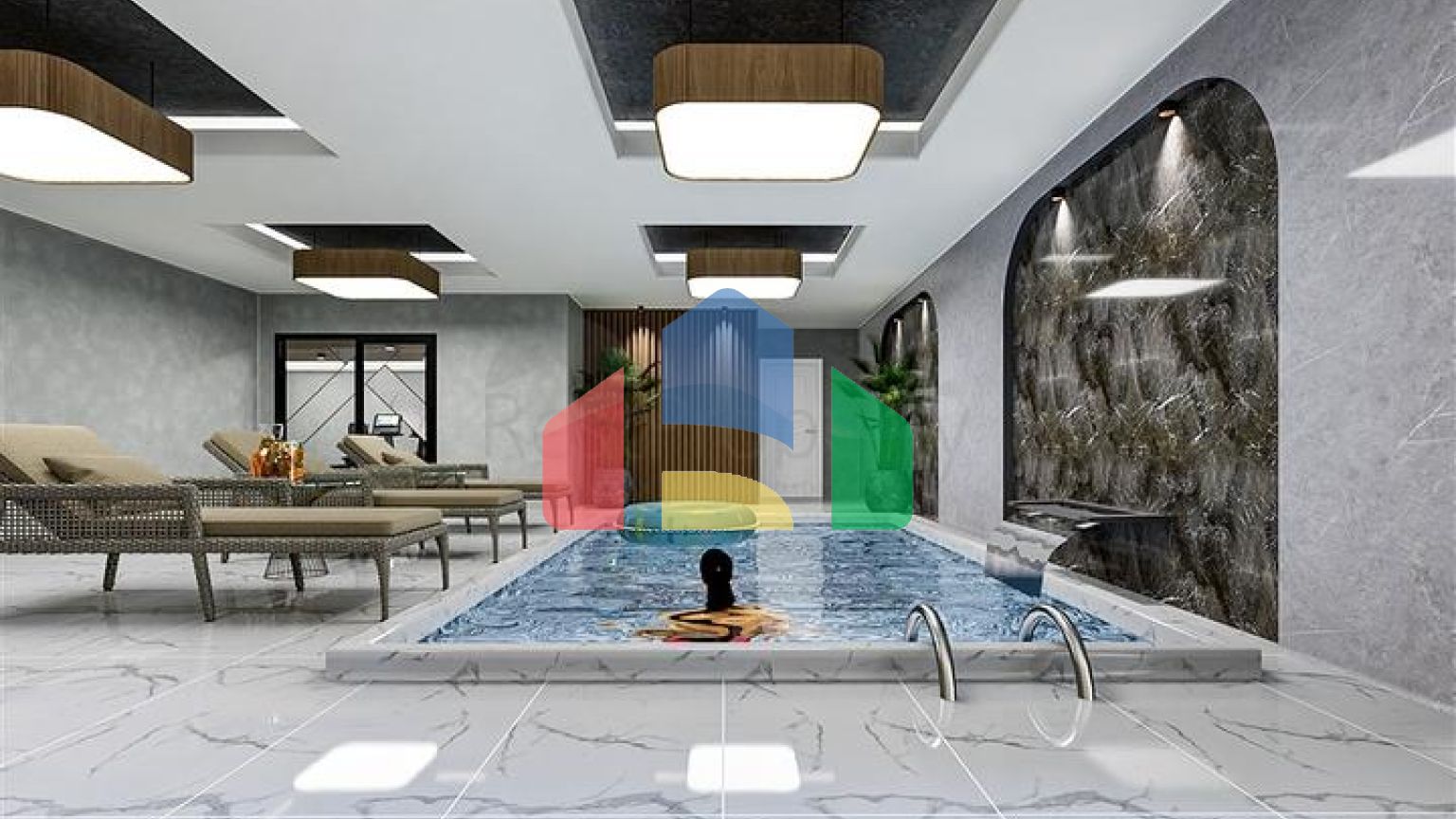 Уникальный проект виллы 5+1 в районе Кестель