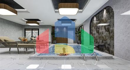 Уникальный проект виллы 5+1 в районе Кестель Уникальный проект виллы 5+1 в районе Кестель