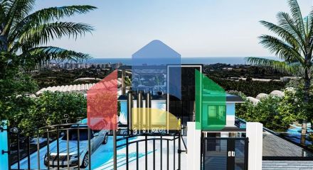 Уникальный проект виллы 5+1 в районе Кестель Уникальный проект виллы 5+1 в районе Кестель