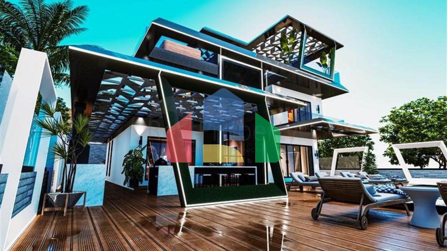 Уникальный проект виллы 5+1 в районе Кестель