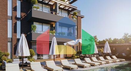 Apartments in a new project in the Kestel area