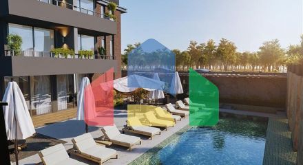 Apartments in a new project in the Kestel area