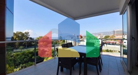 Apartment 2+1 with sea view in Kestel area
