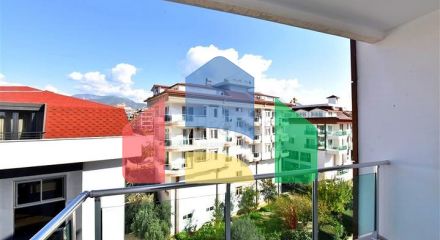 Apartment 2+1 with sea view in Kestel area