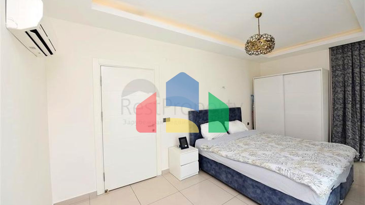 Апартаменты 2+1с видом на море в районе Кестель