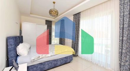 Апартаменты 2+1с видом на море в районе Кестель