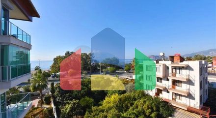 Апартаменты 2+1с видом на море в районе Кестель