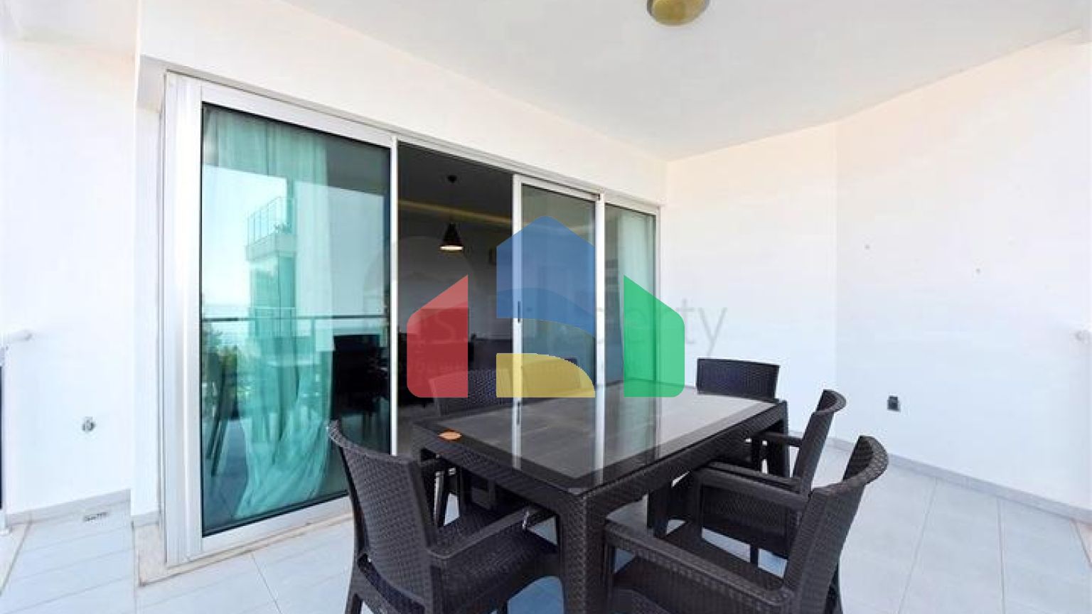 Апартаменты 2+1с видом на море в районе Кестель