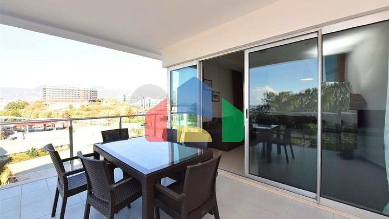 Апартаменты 2+1с видом на море в районе Кестель