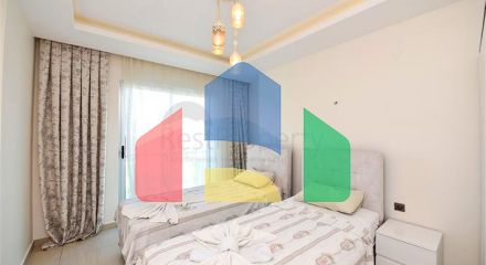 Апартаменты 2+1с видом на море в районе Кестель