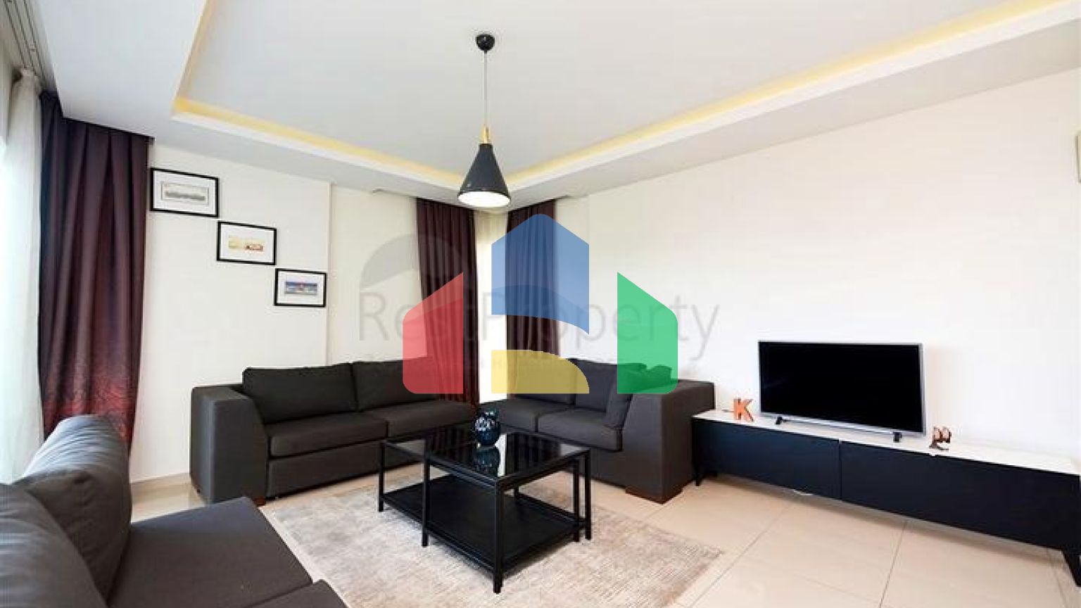 Апартаменты 2+1с видом на море в районе Кестель