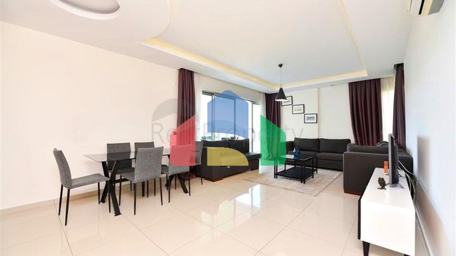 Апартаменты 2+1с видом на море в районе Кестель