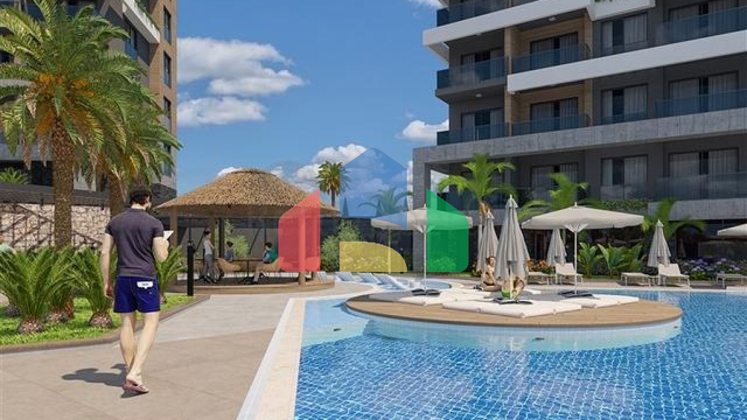 Новый проект в развивающемся районе Кестель с гарантированной арендой