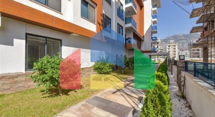 1+1 apartment on the first coastline in Kestel
