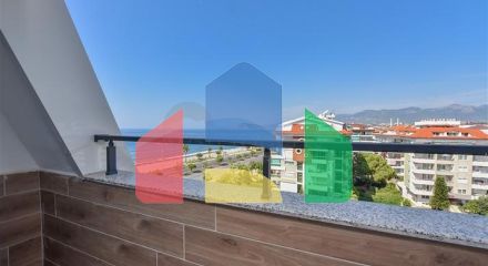  Пентхаус 3+1 с видом на море