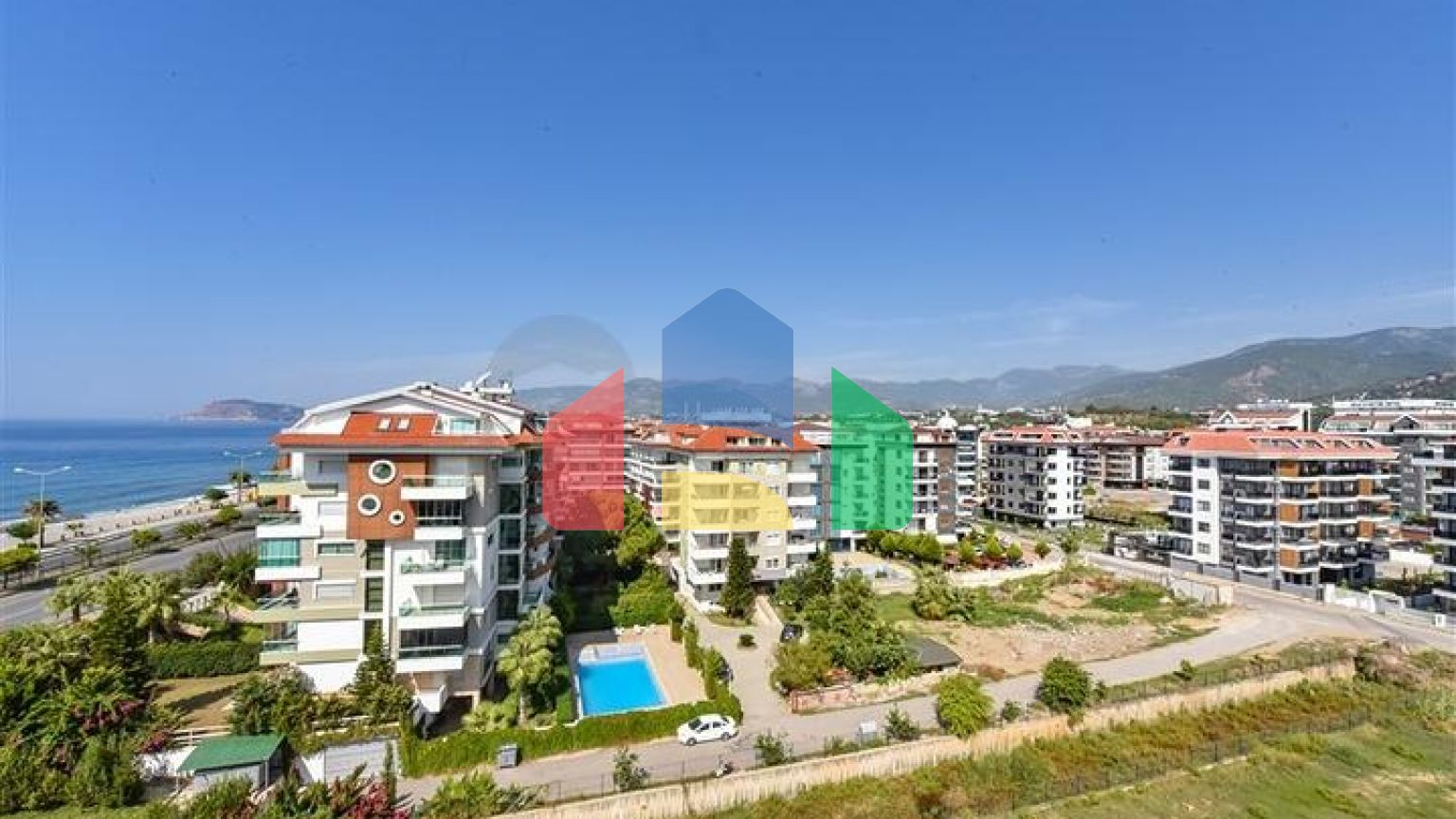  Пентхаус 3+1 с видом на море