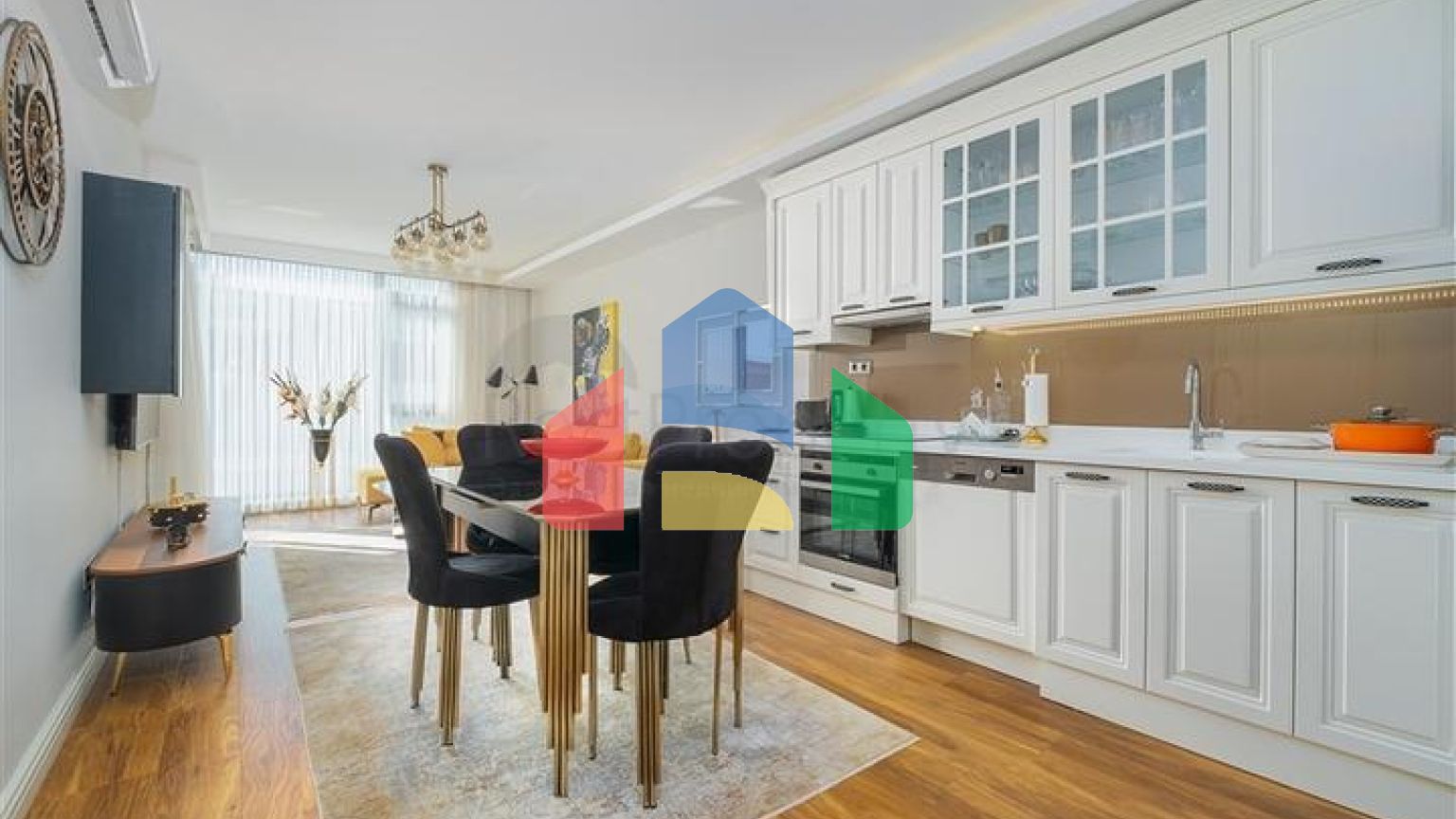 Квартира 2+1 на першій лінії в Кестель