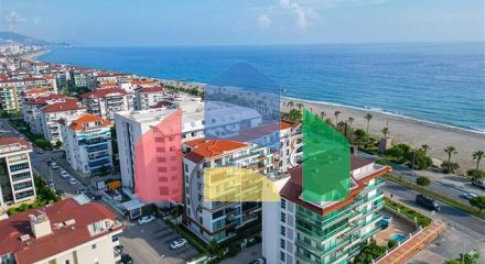 Квартира 2+1 на першій лінії в Кестель