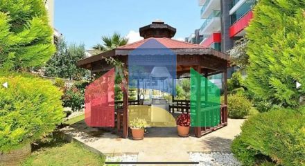 Furnished 1+1 apartment with sea view in Kestel area