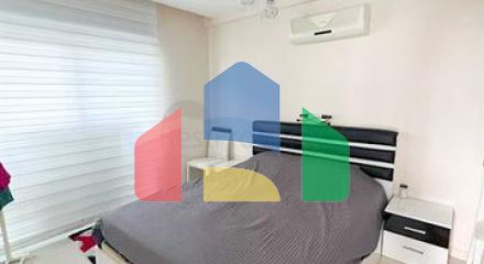 Меблированная квартира 1+1 с видом на море в районе Кестель