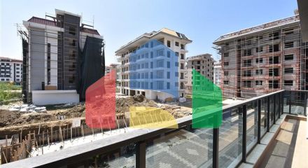 Двокімнатна квартира в новому будинку в 250 метрах від Середземного моря Двокімнатна квартира в новому будинку в 250 метрах від Середземного моря