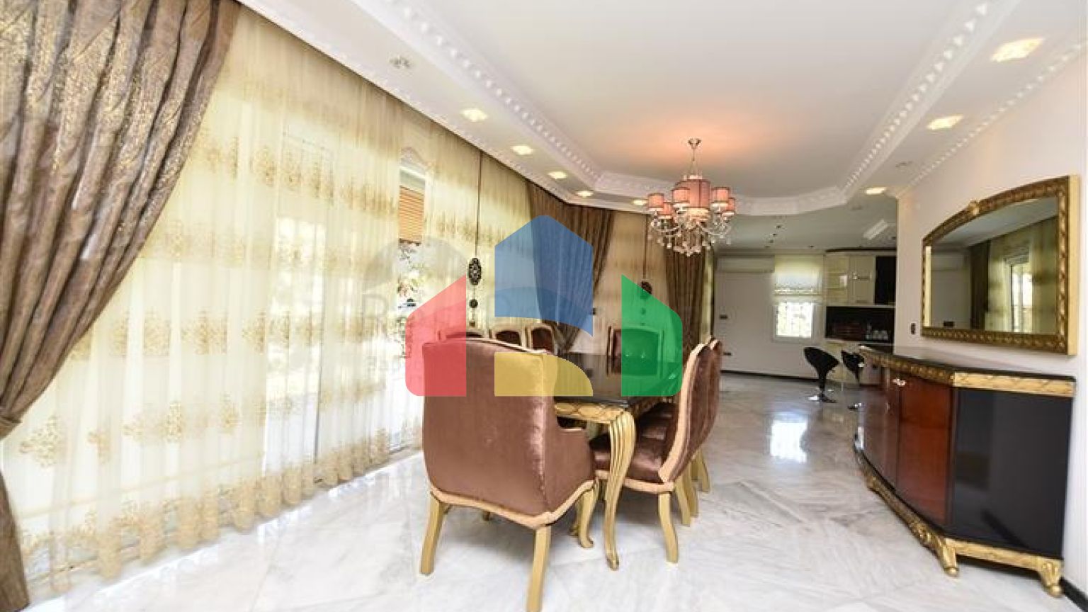 Просторная вилла 7+1 в районе Кестель