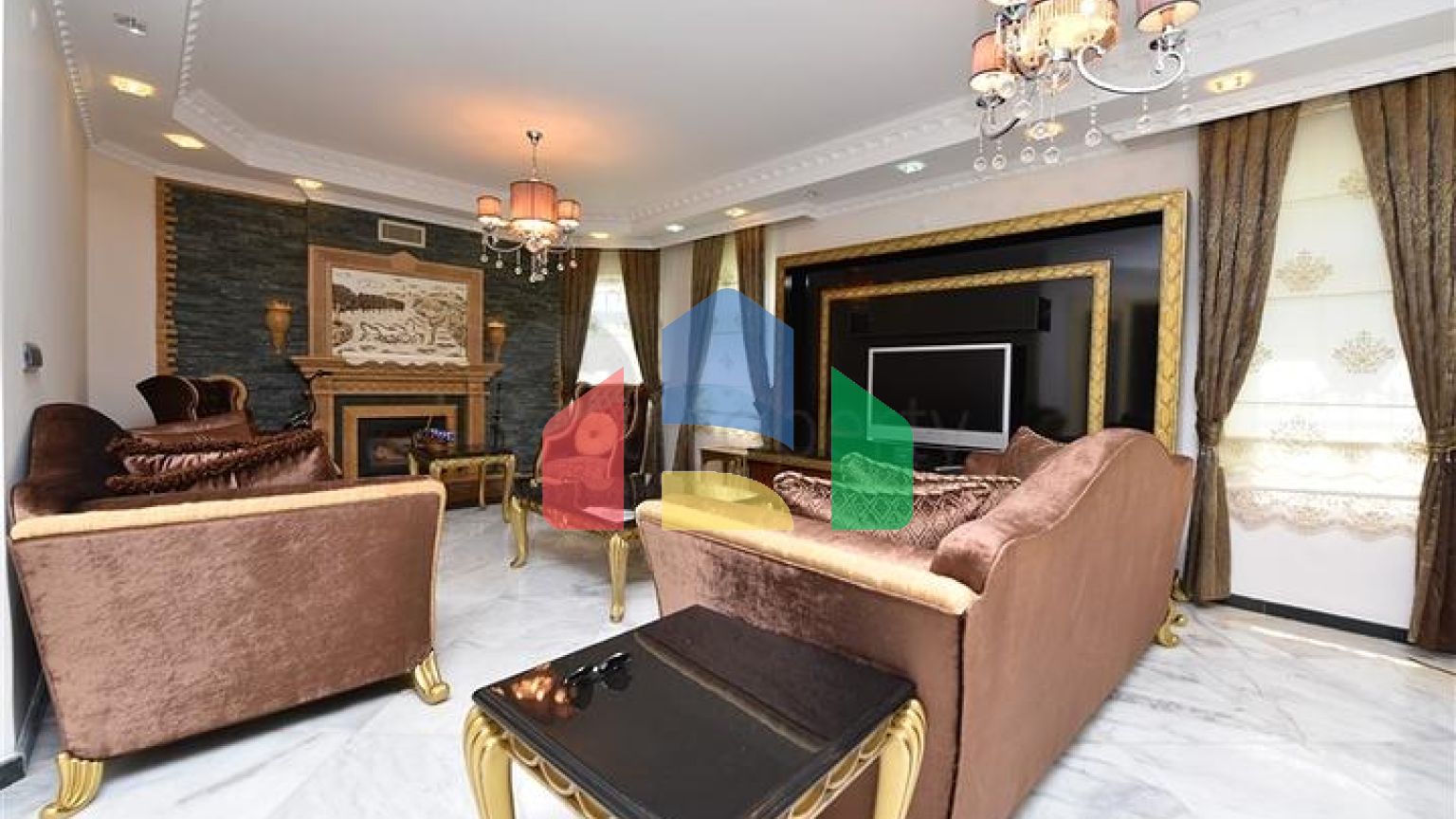 Просторная вилла 7+1 в районе Кестель