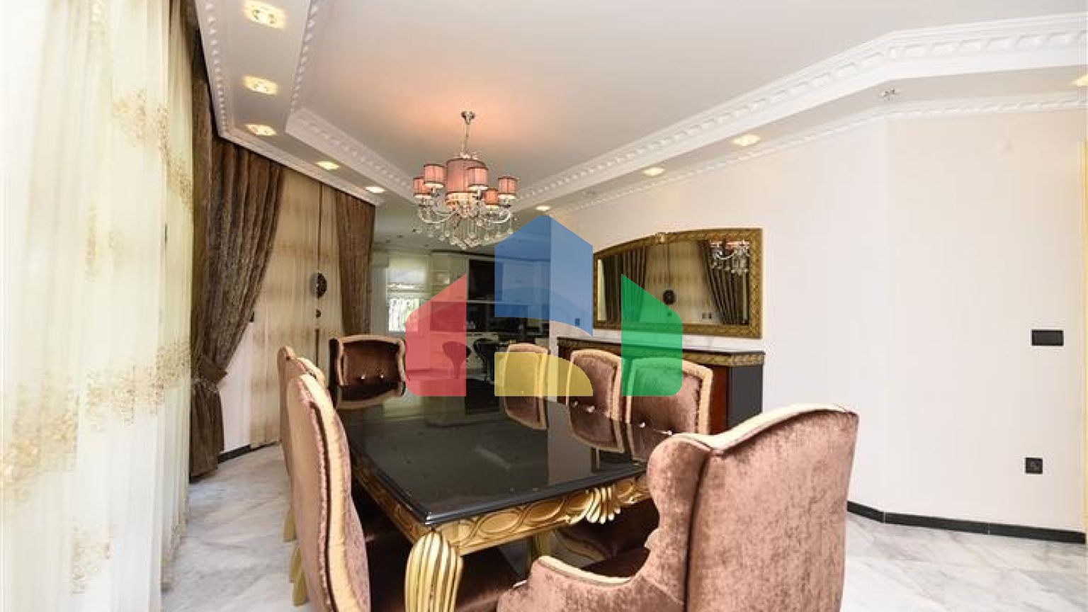 Просторная вилла 7+1 в районе Кестель