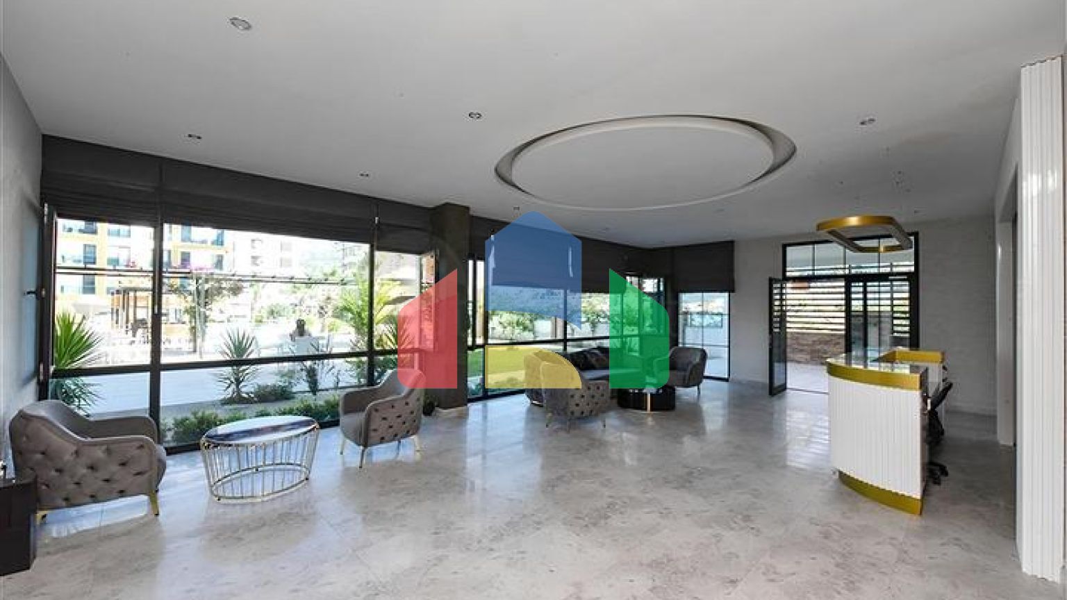 Квартира 2+1 на першій лінії в районі Кестель