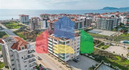 Furnished one-bedroom apartment in Kestel district